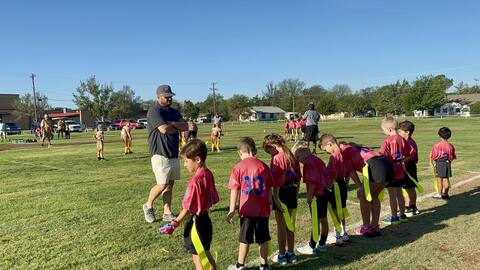 Hi Plains 6-Man football, week 1 — photo by Valerie Luna