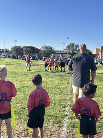 Hi Plains 6-Man football, week 1 — photo by Megan Bronniman