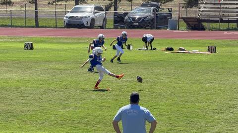 Hi Plains 6-Man football, week 1 — photo by Mindi Price